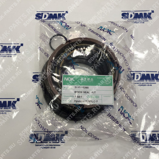 Ремкомплект гидроцилиндра стрелы HYUNDAI R290LC-7 31Y1-15390